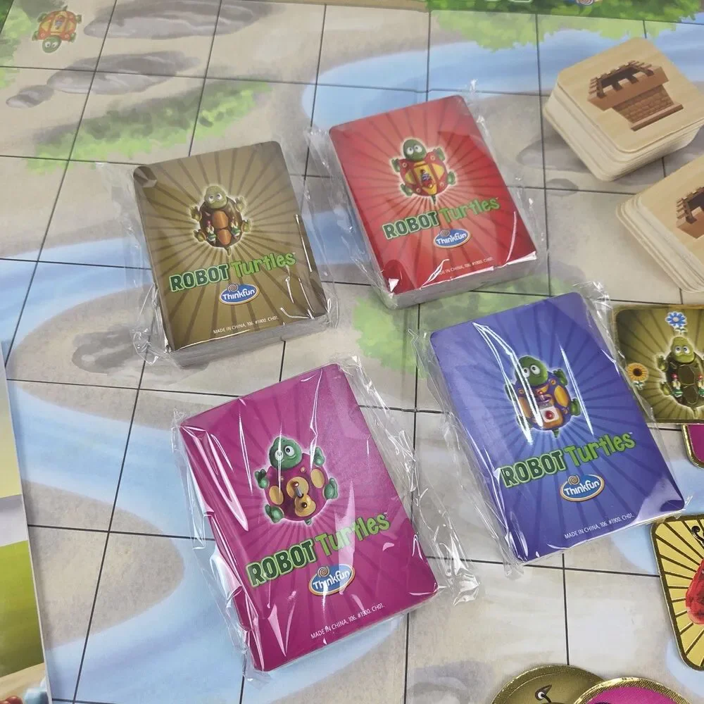 Robot Turtles Board Game By Thinkfun for Little Programmers Preschool Coding